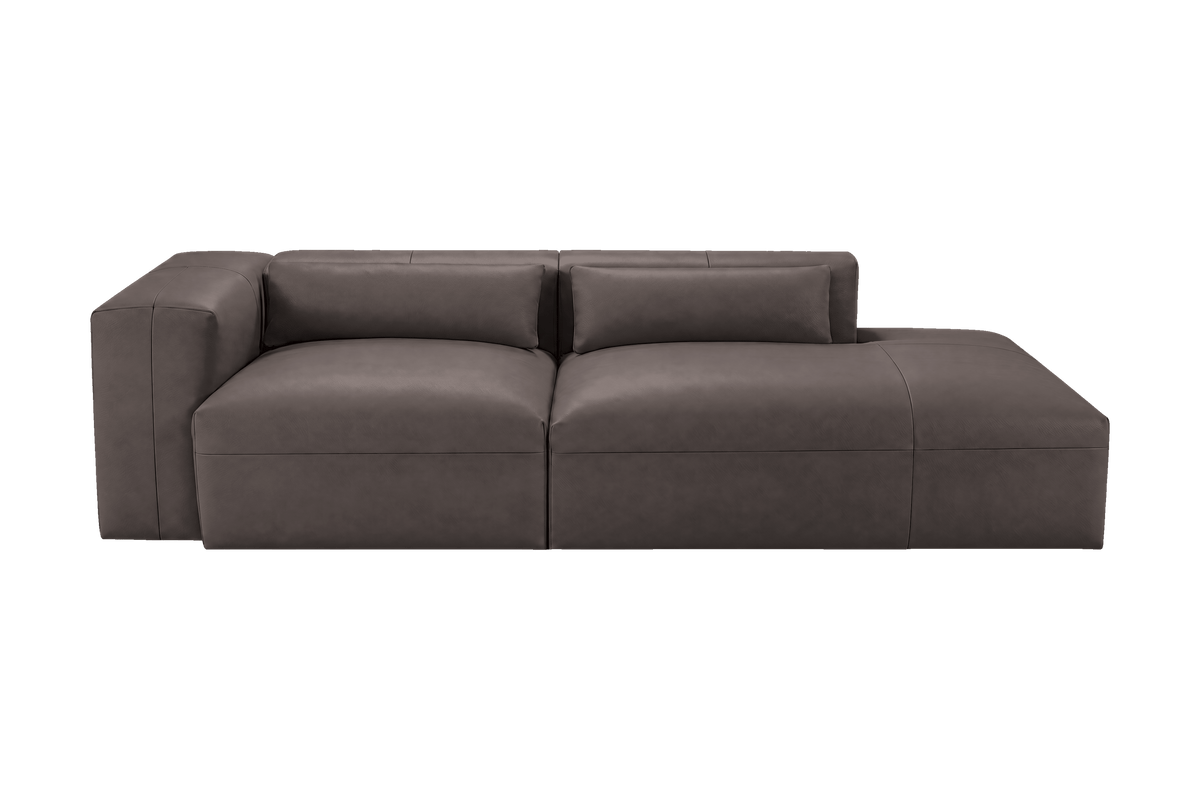 Jasmine Right Chaise Sofa in Momo Lola