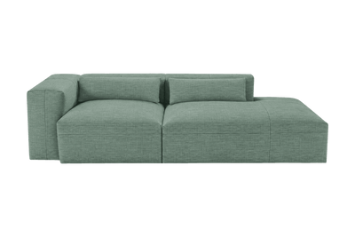 Jasmine Right Chaise Sofa in Roni Nane