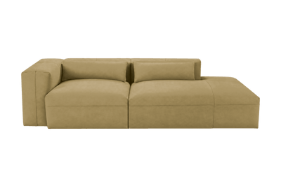 Jasmine Right Chaise Sofa in Marfa Olivia