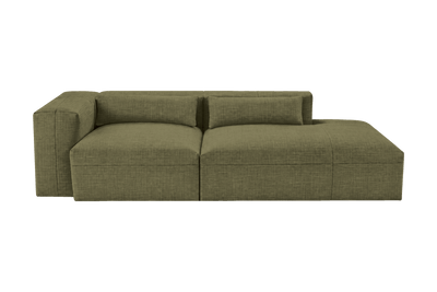 Jasmine Right Chaise Sofa in Mosquito Sycamore
