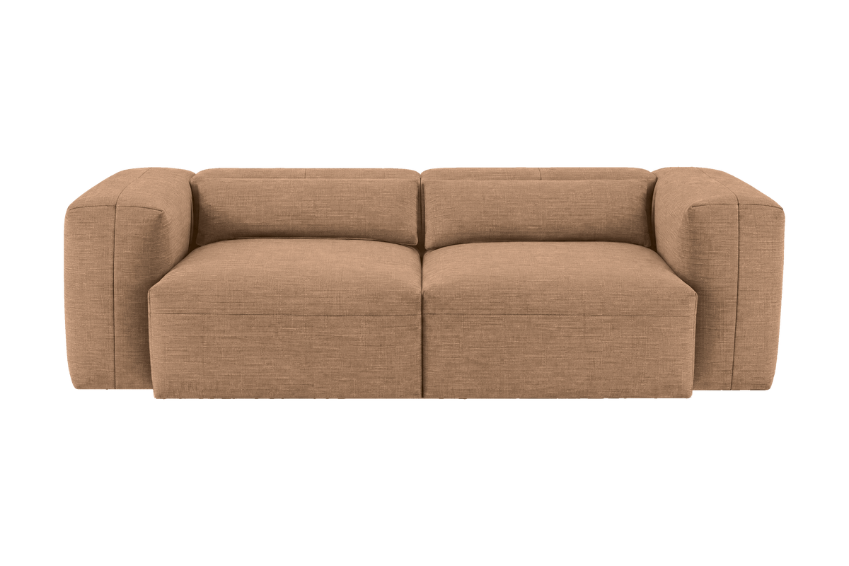 Jasmine Small Sofa in Roni Biscotti