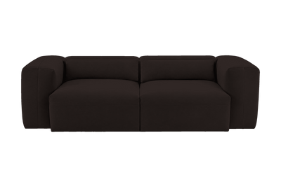 Jasmine Small Sofa in Dante Ebony