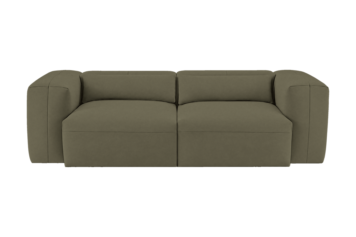 Jasmine Small Sofa in Felix Olive