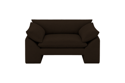 Lotus Armchair in Marfa Charcoal
