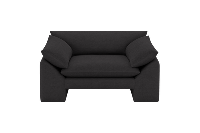 Lotus Armchair in Roni Ember