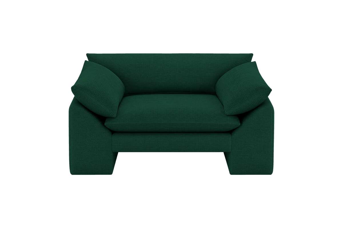Lotus Armchair in Roni Frog