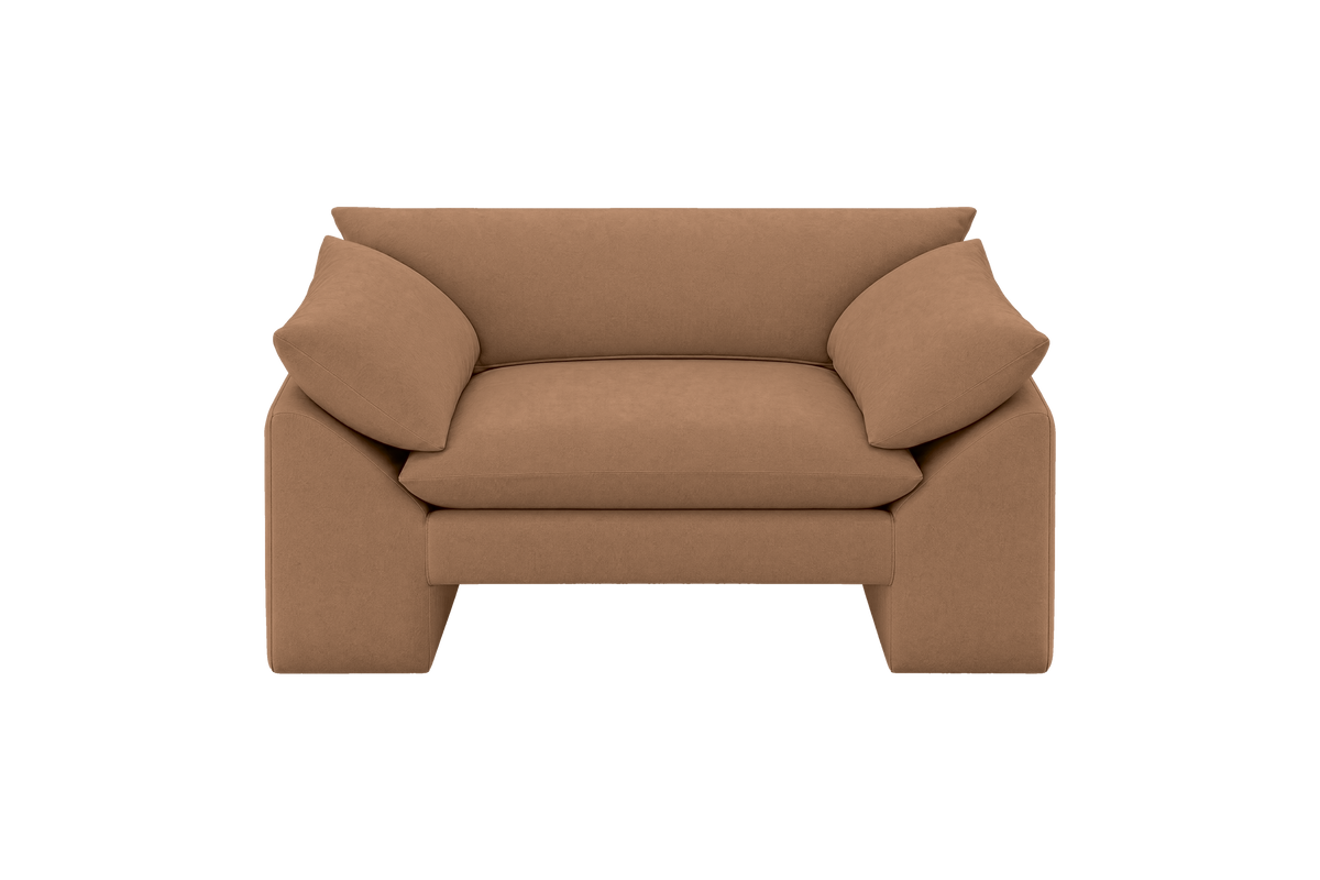 Lotus Armchair in Fresco Hazel