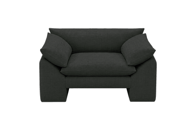 Lotus Armchair in Mosquito Lola