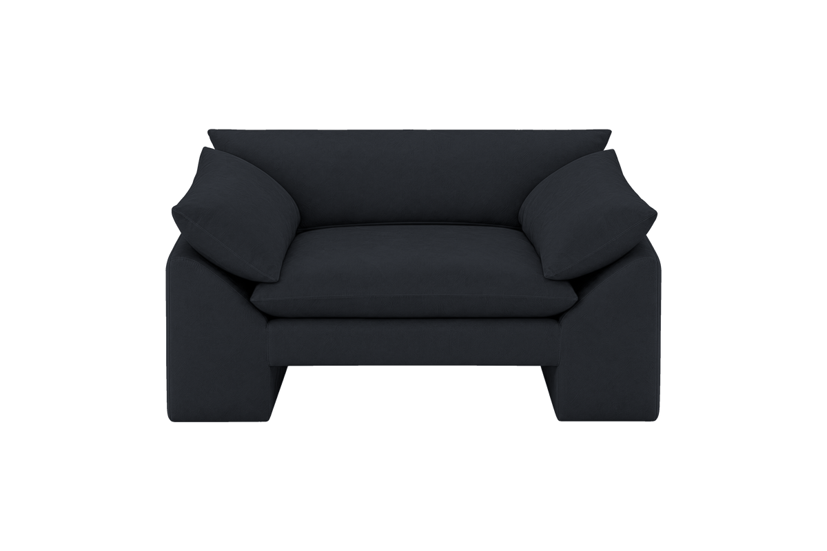 Lotus Armchair in Marfa Lola