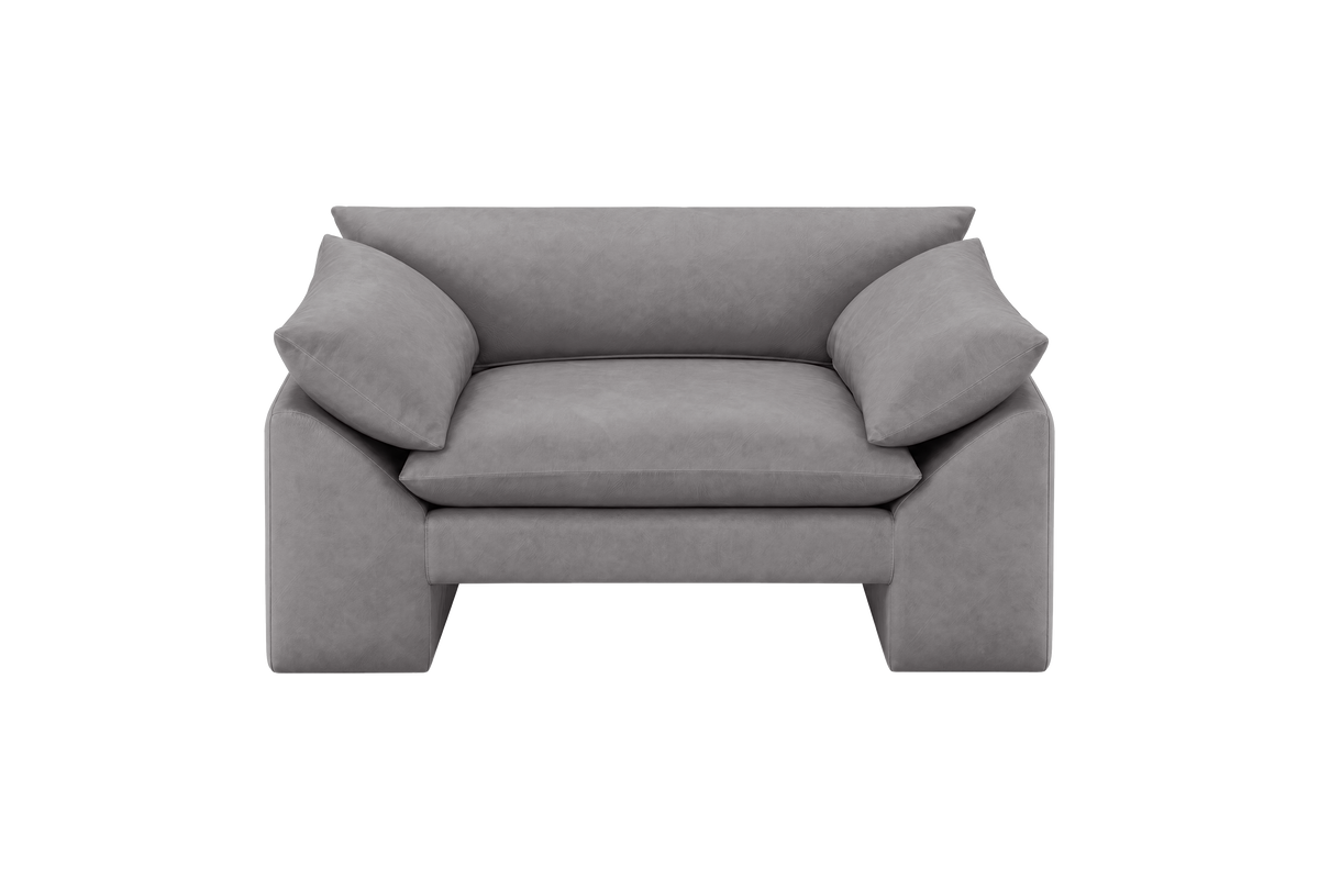 Lotus Armchair in Marfa Meteor