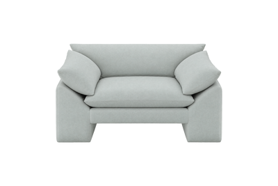 Lotus Armchair in Fresco Meteor
