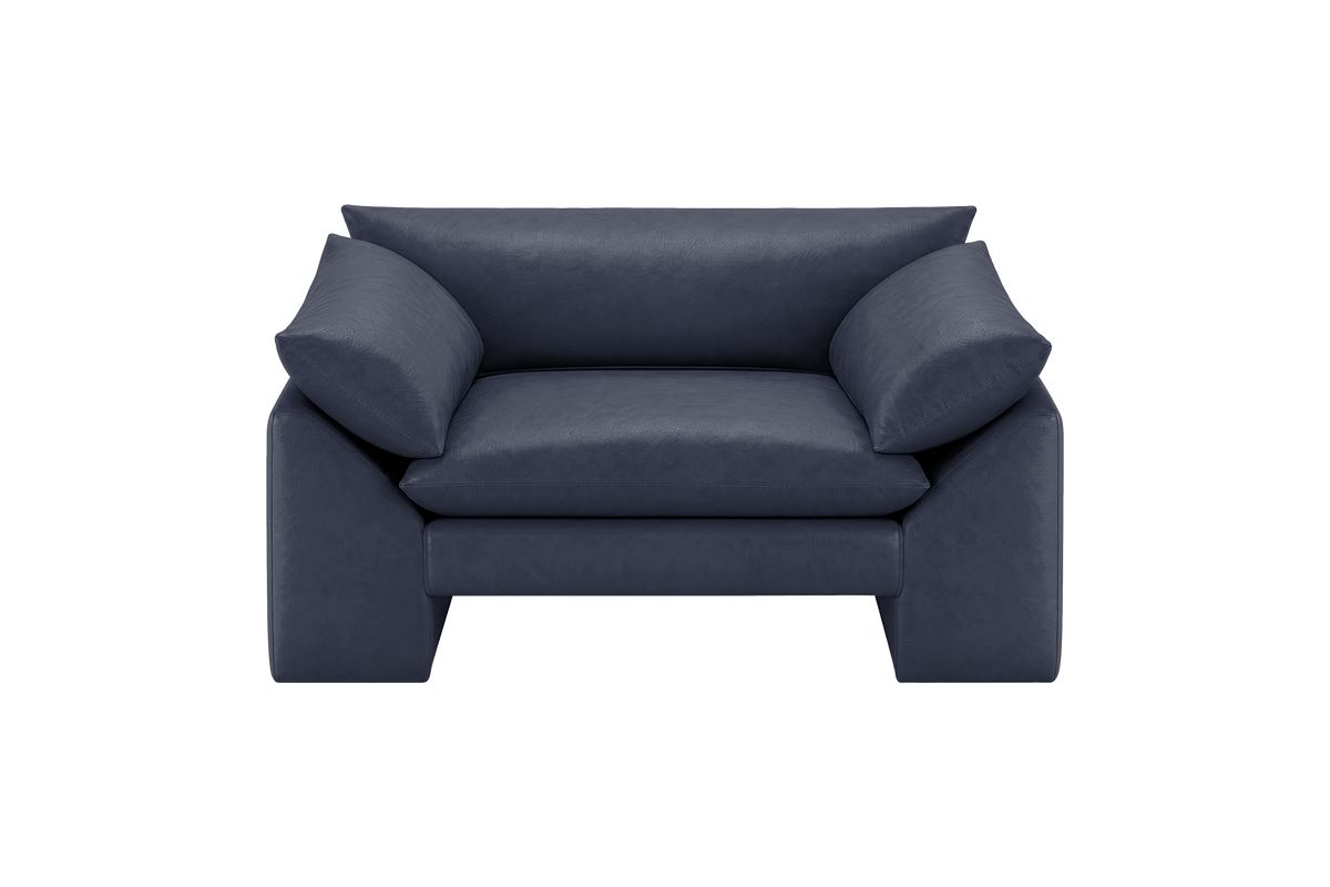 Lotus Armchair in Momo Midnight