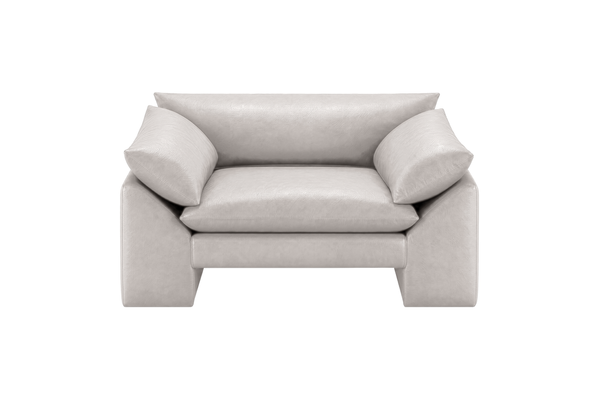 Lotus Armchair in Momo Milky
