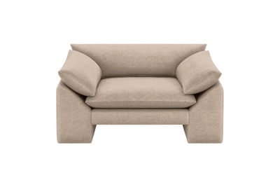 Lotus Armchair in Roni Pine Nut