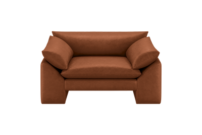 Lotus Armchair in Momo Porto