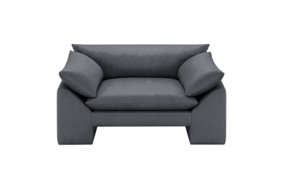 Lotus Armchair in Dante Shark