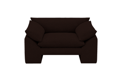 Lotus Armchair in Mosquito Terra