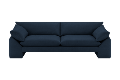 Lotus Large Sofa in Dante Aqua