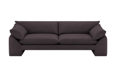 Lotus Large Sofa in Dante Charcoal