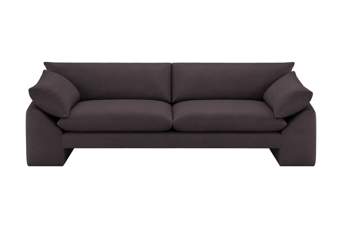 Lotus Large Sofa in Dante Charcoal