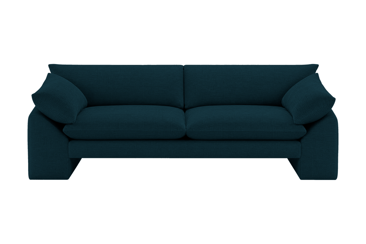 Lotus Large Sofa in Roni Deep Lake