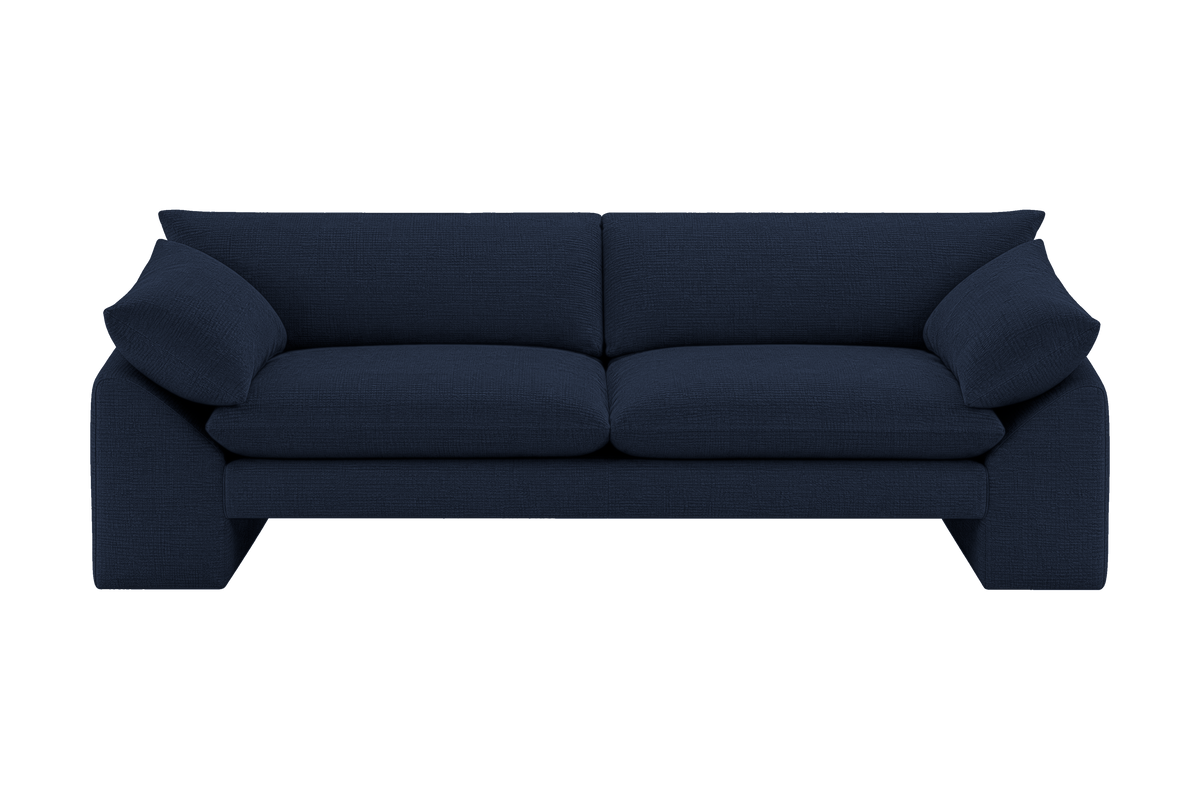 Lotus Large Sofa in Roni Ember Blue