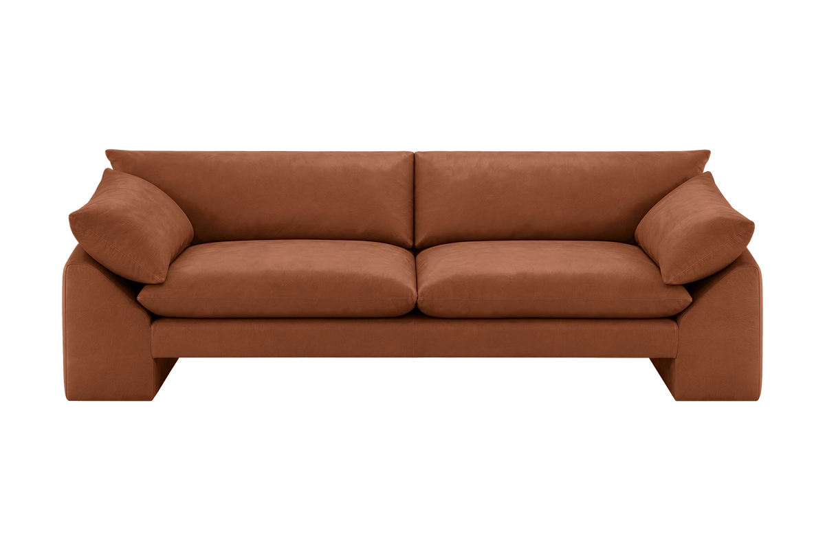 Lotus Large Sofa in Dante Hazel