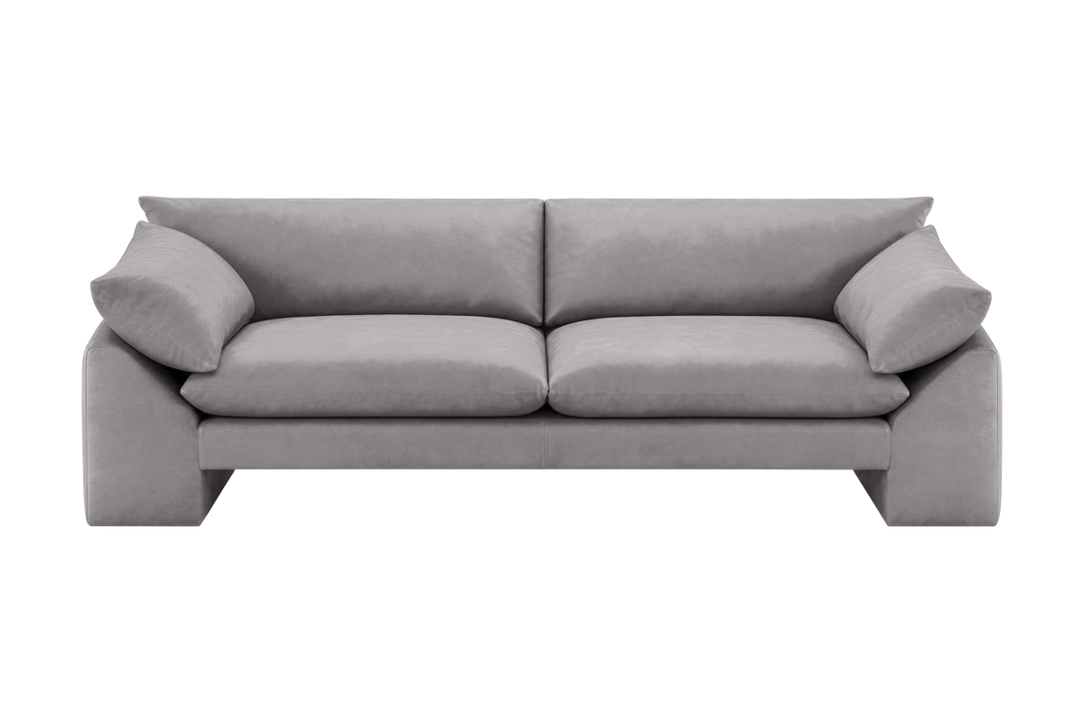 Lotus Large Sofa in Dante Meteor