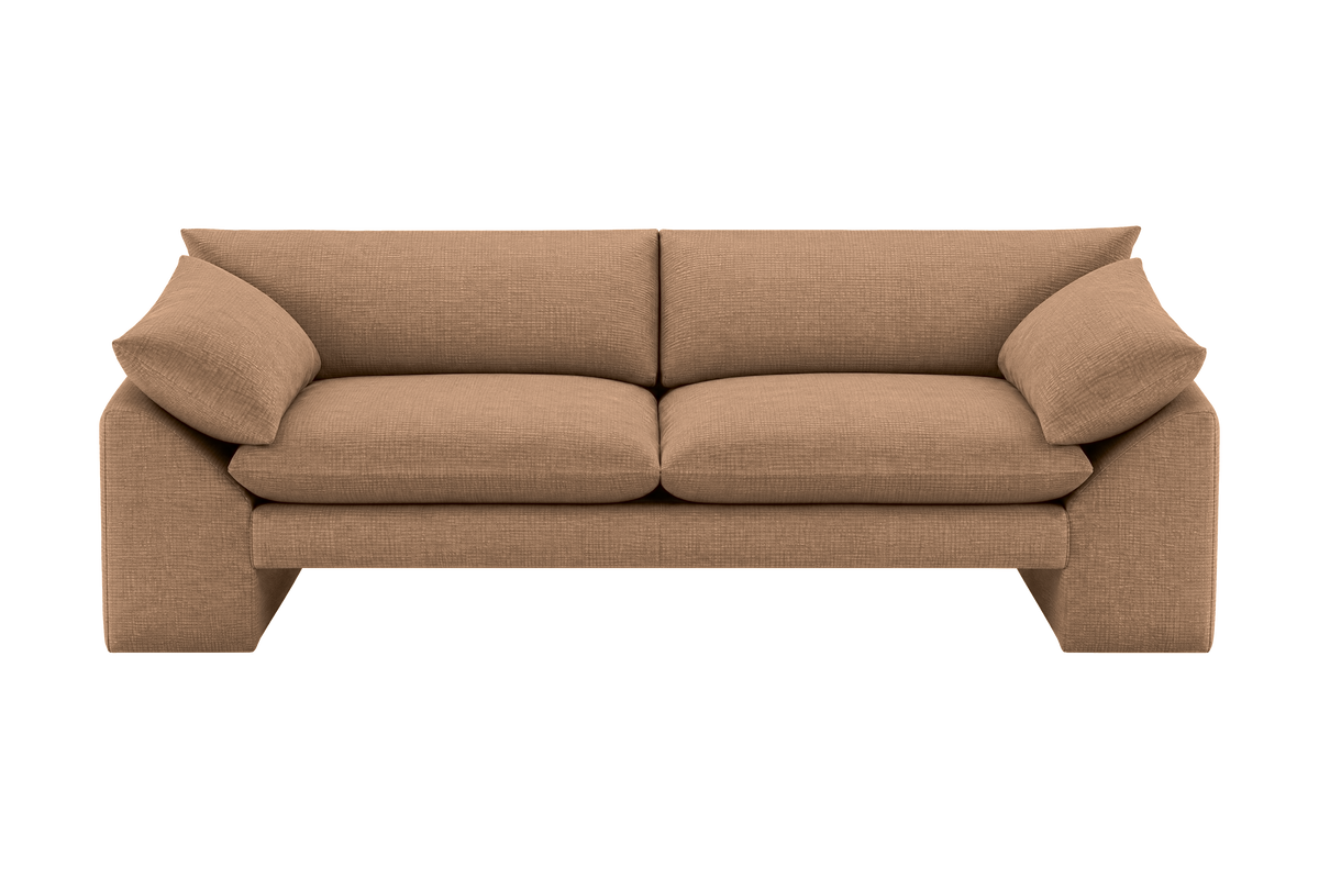 Lotus Small Sofa in Roni Biscotti