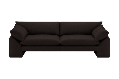 Lotus Small Sofa in Dante Ebony