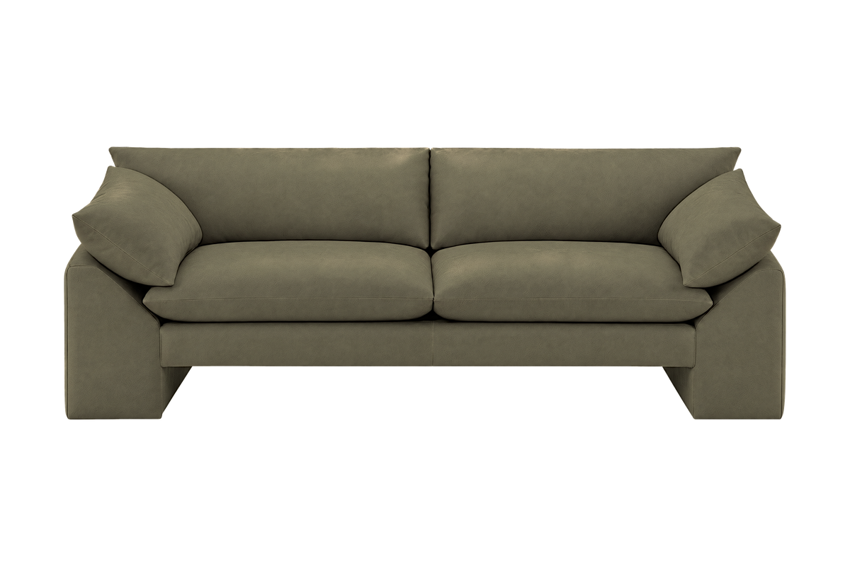 Lotus Small Sofa in Felix Olive
