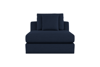 Milo Armless in Roni Ember Blue