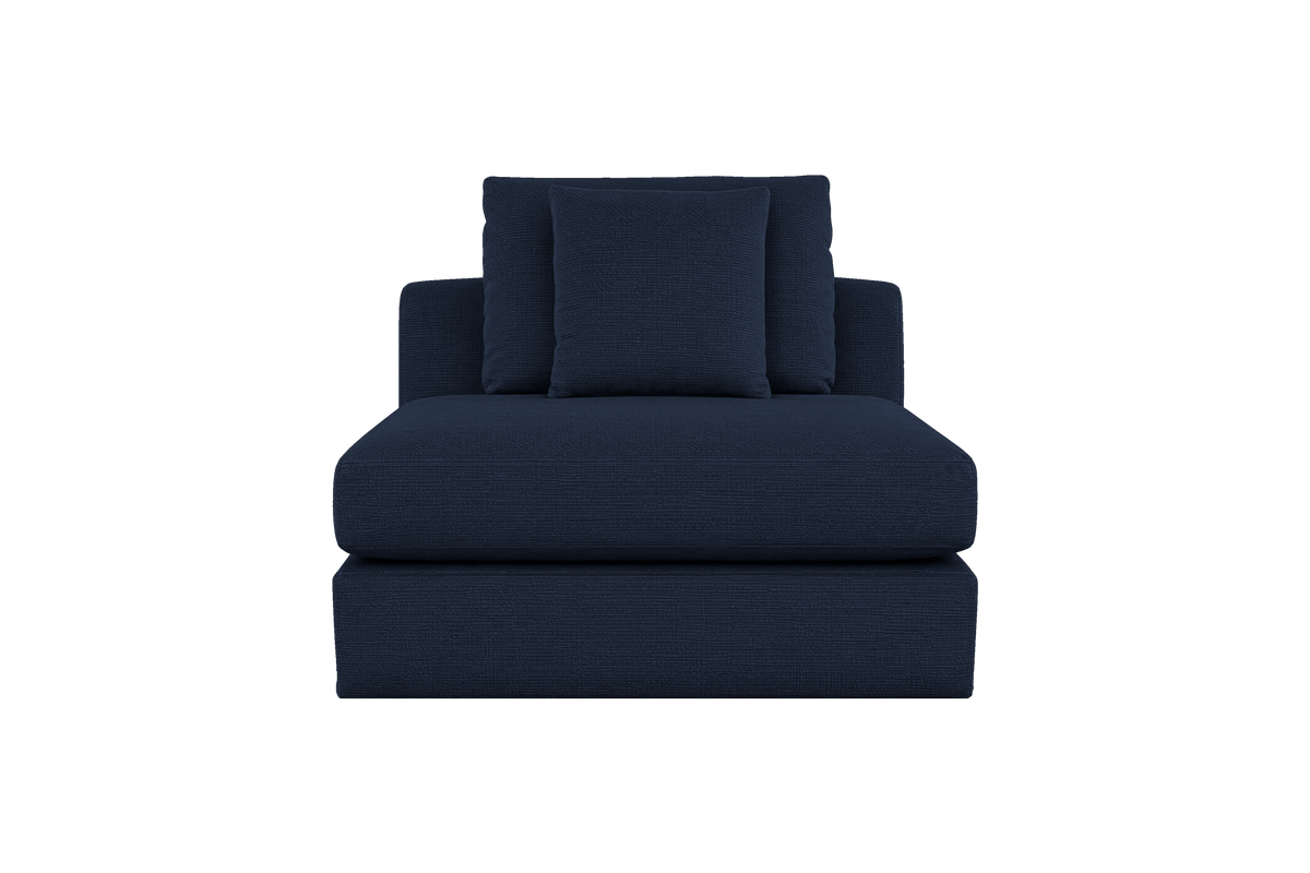 Milo Armless in Roni Ember Blue