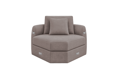 Milo Corner Chair in Dante Cos