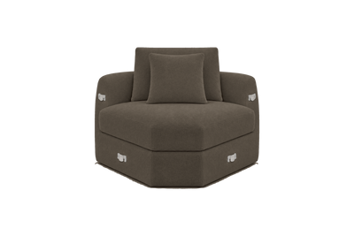 Milo Corner Chair in Fresco Lola