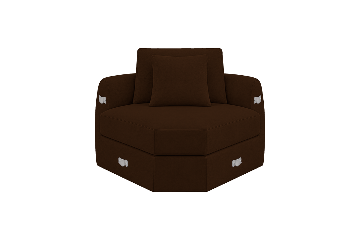 Milo Corner Chair in Marfa Denton
