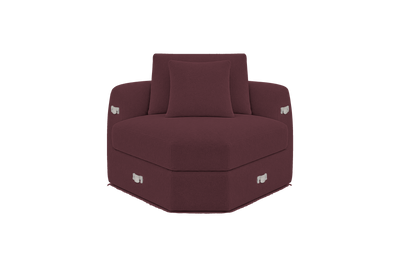 Milo Corner Chair in Fresco Figaro