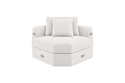 Milo Corner Chair in Mosquito Foam