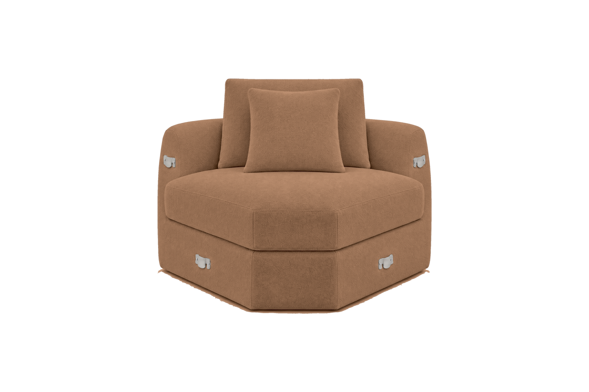 Milo Corner Chair in Fresco Hazel