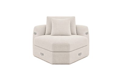 Milo Corner Chair in Fresco Crème