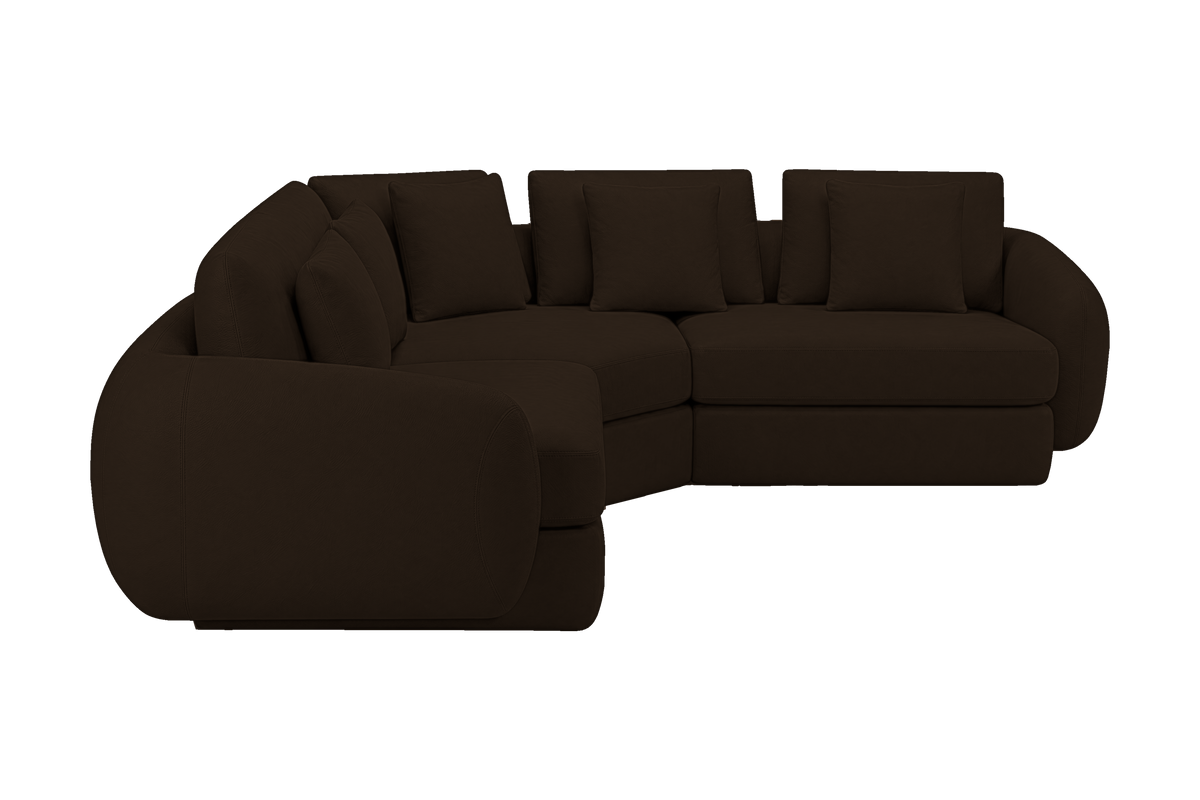Milo Corner Sofa in Marfa Charcoal