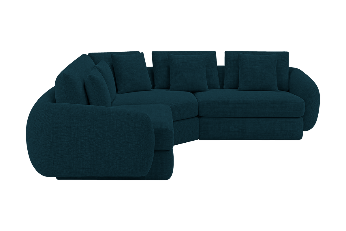 Milo Corner Sofa in Roni Deep Lake