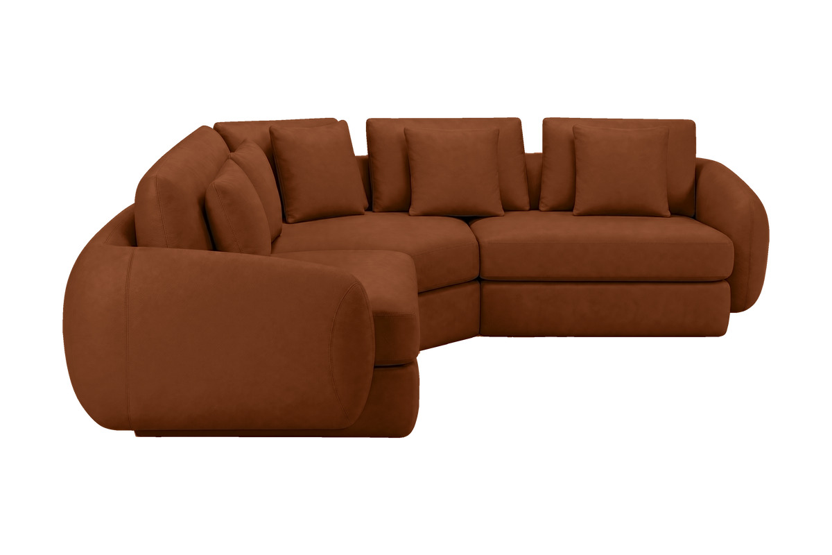 Milo Corner Sofa in Marfa Pluto