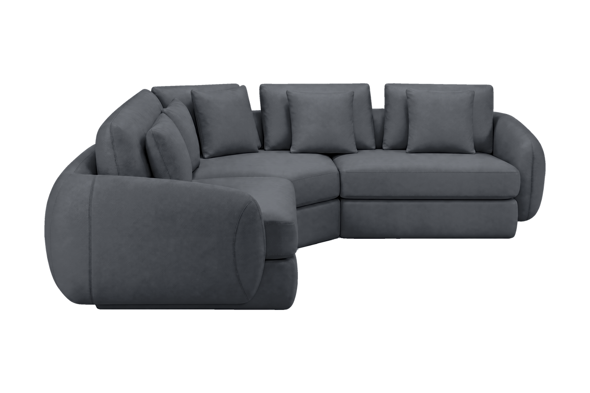 Milo Corner Sofa in Dante Shark