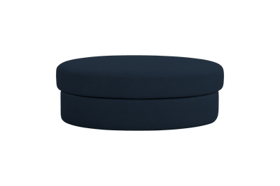 Milo Footstool in Dante Aqua
