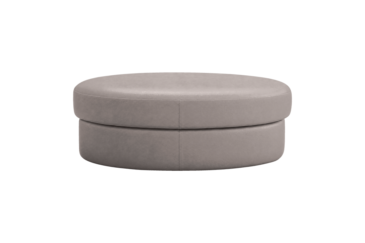 Milo Footstool in Momo Ash