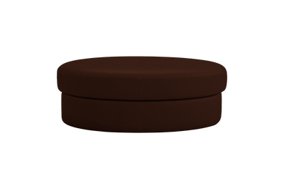 Milo Footstool in Momo Biscuit