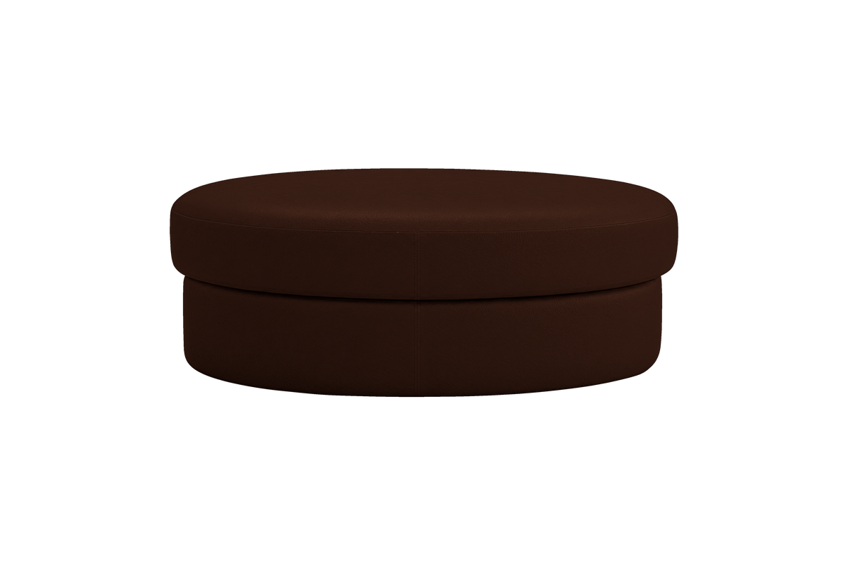 Milo Footstool in Momo Biscuit