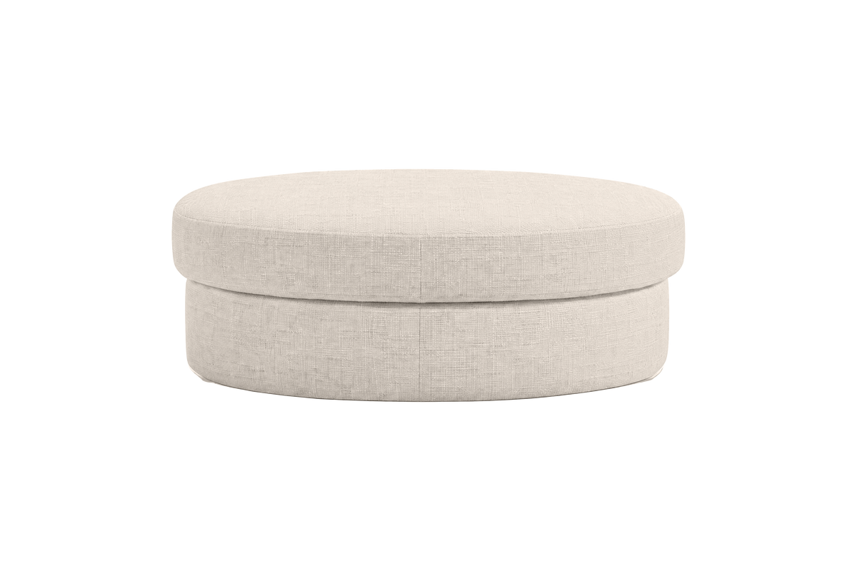 Milo Footstool in Mosquito Cracker