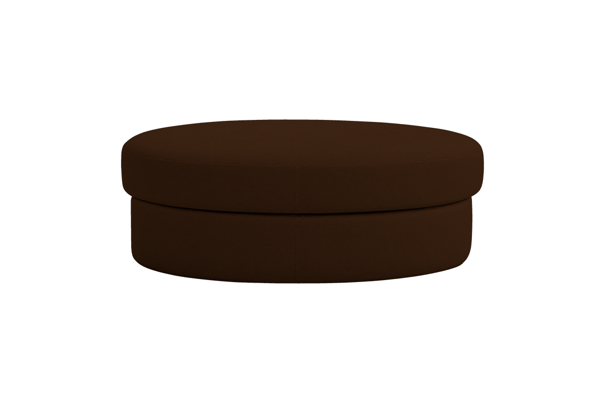 Milo Footstool in Marfa Denton